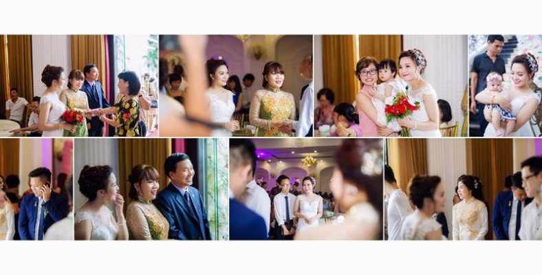 Quay phóng sự cưới làm lễ nhà gái