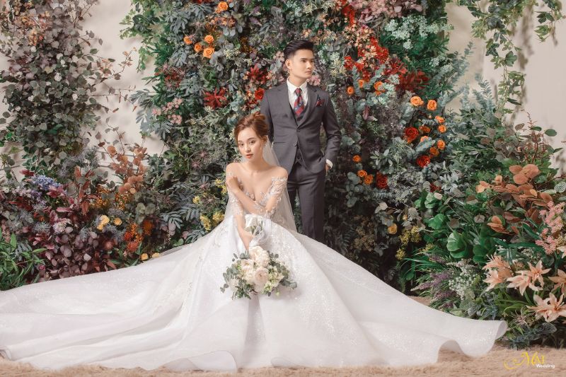 Chụp ảnh cưới tại phim trường IU