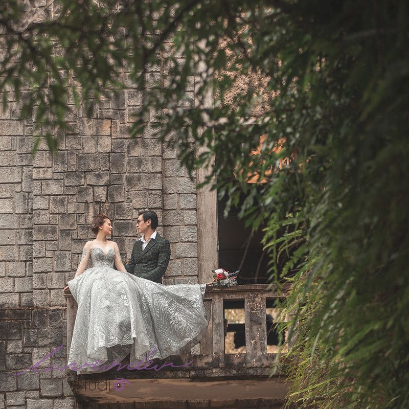 Chụp ảnh cưới đẹp TPHCM tại lâu đài cổ