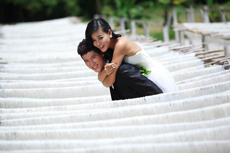 chụp hình cưới hoài cổ tại các làng nghề