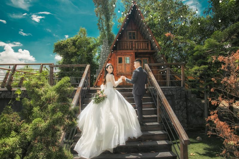 chụp ảnh cưới hiện đại