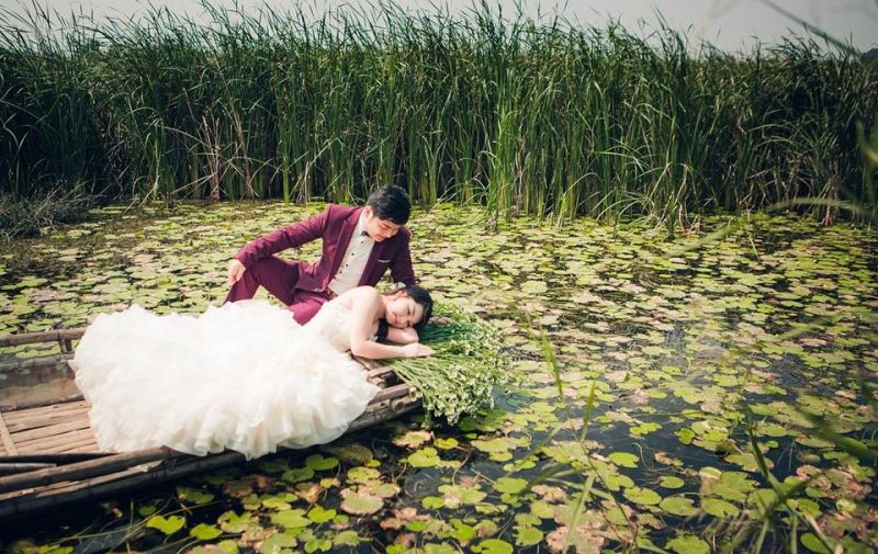 chụp ảnh cưới dưới nước
