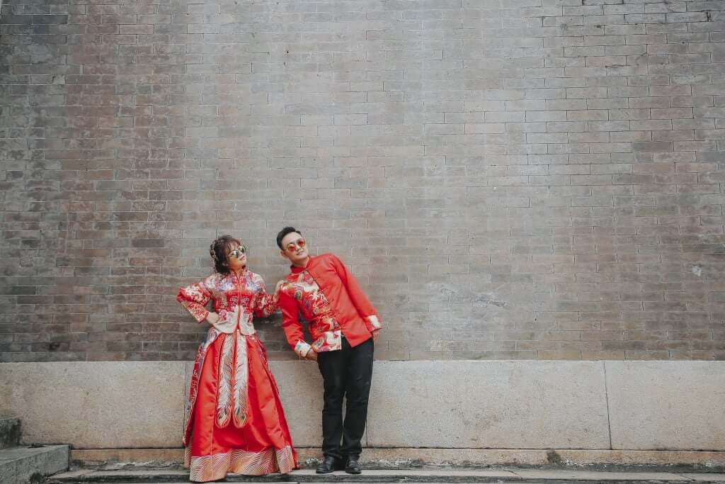 chụp hình cưới hoài cổ chùa bà thiên mụ