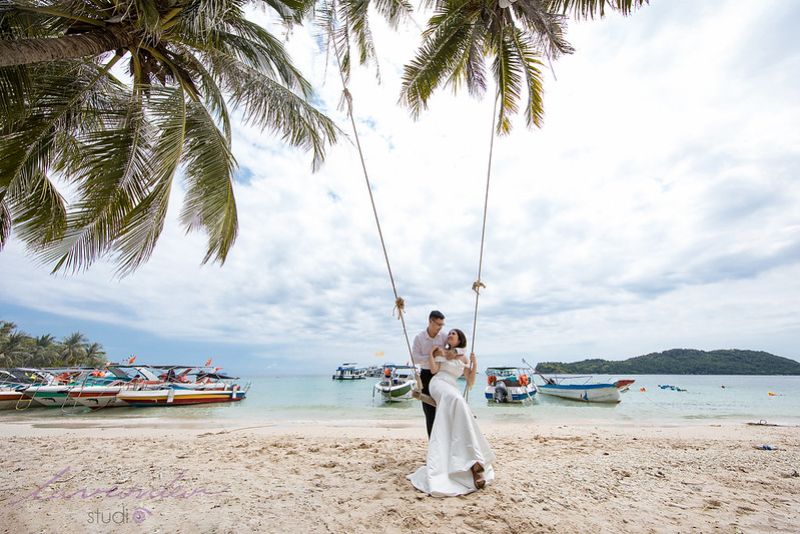 Chụp ảnh cưới đẹp miền Bắc tại bãi Cô Tô