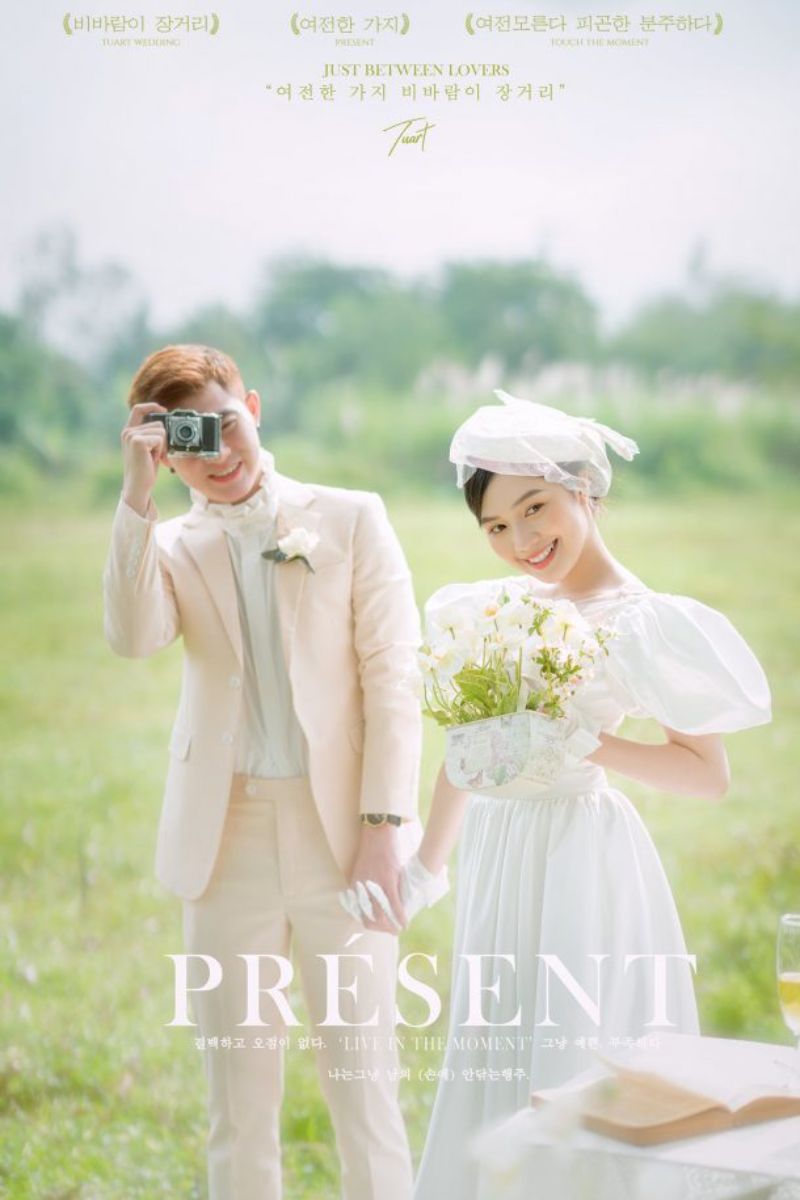 chụp ảnh cưới dễ thương