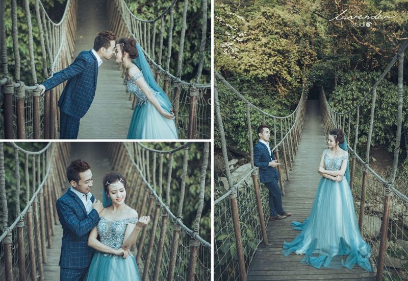 Chụp ảnh cưới theo concept lãng mạn tại Đà Lạt