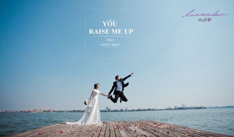 chụp hình cưới phim trường quận 9