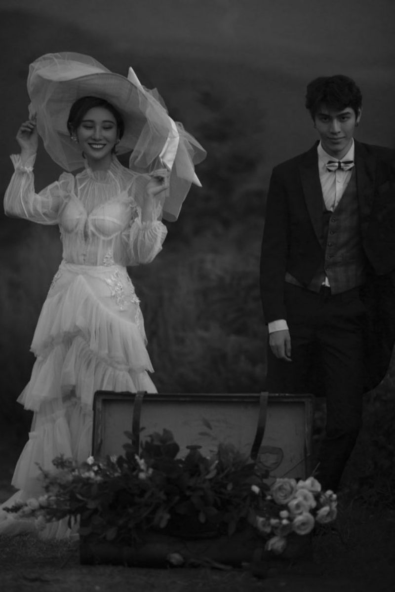 Chụp hình cưới trắng đen đẹp-5