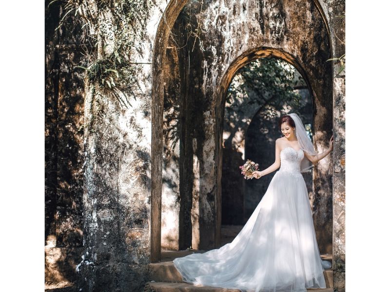 Studio chụp ảnh cưới đẹp Hà Nội có không gian cổ kính 