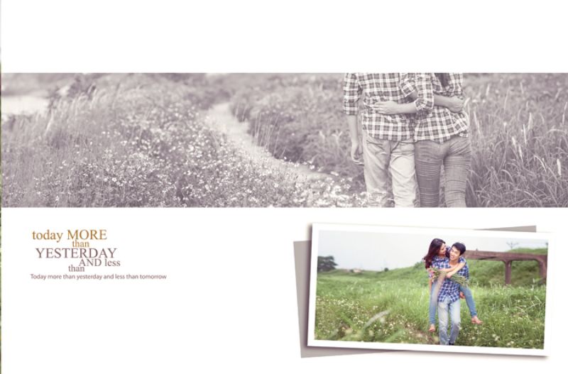 Chụp ảnh cưới cô dâu chú rể mặc trang phục bình dị