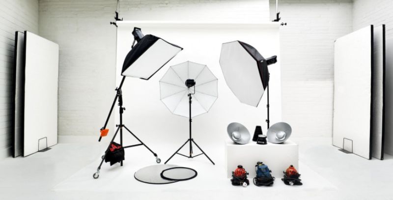 Trang thiết bị hiện đại tại studio