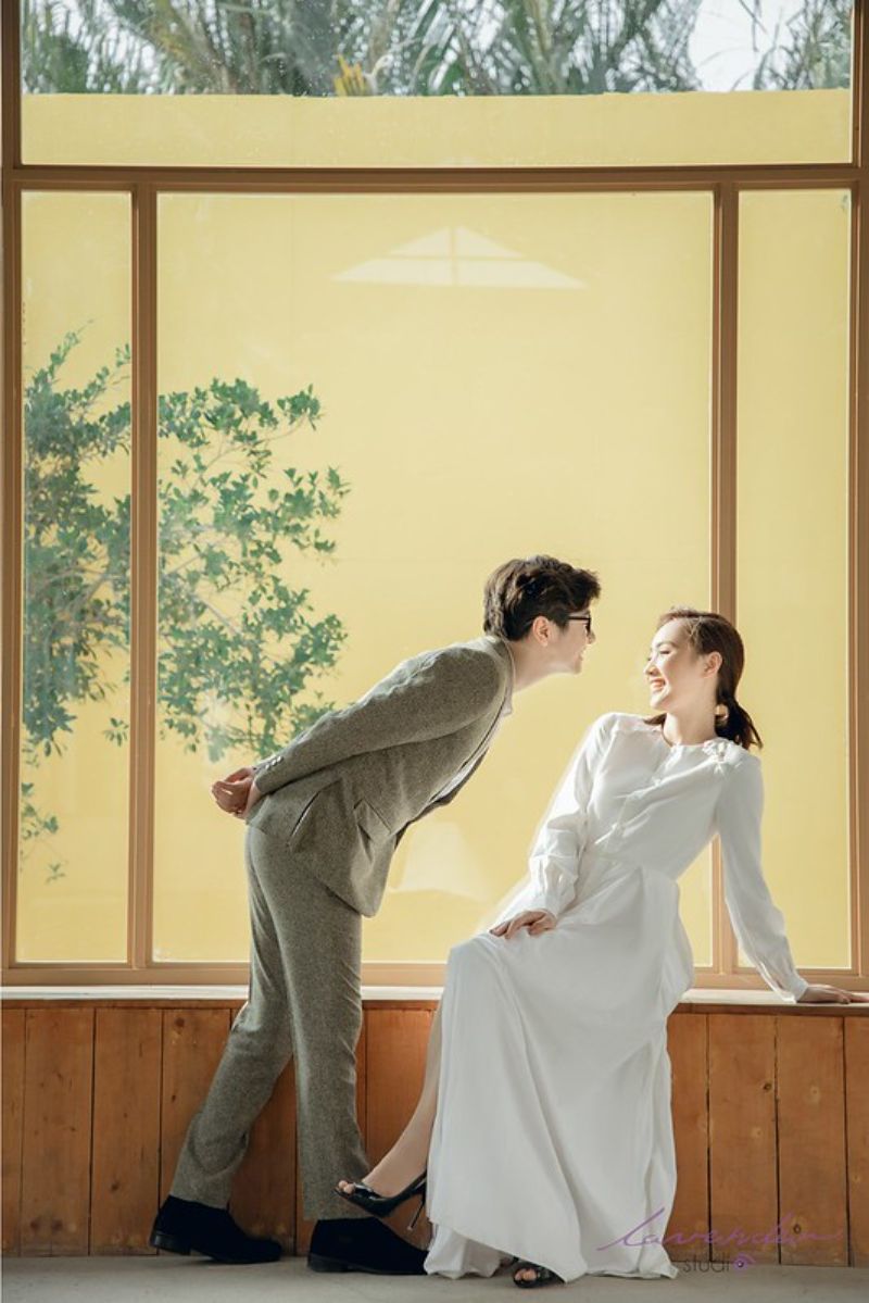 Cho thuê studio chụp ảnh TPHCM - Lavender Wedding