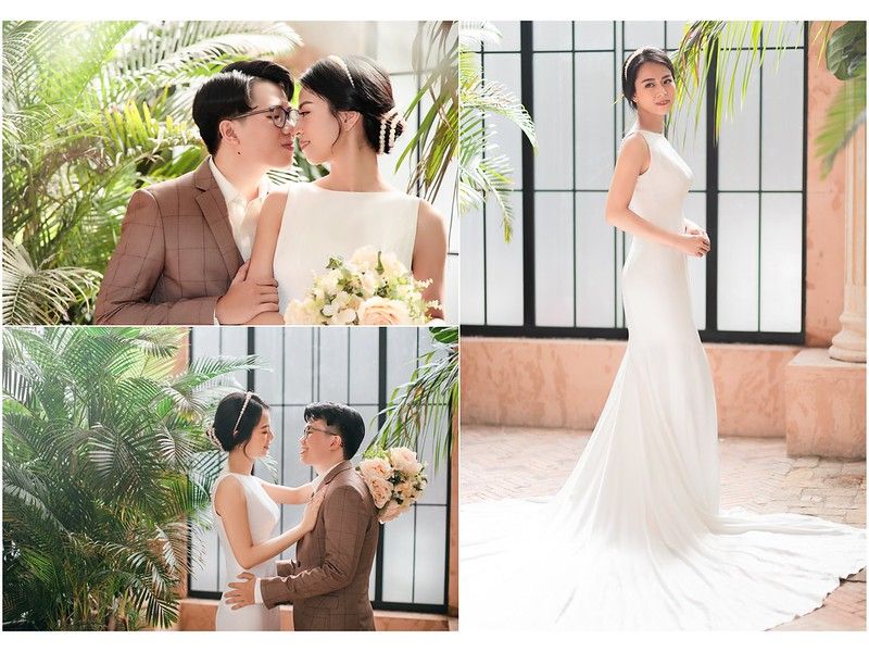 Chụp ảnh cưới tại studio