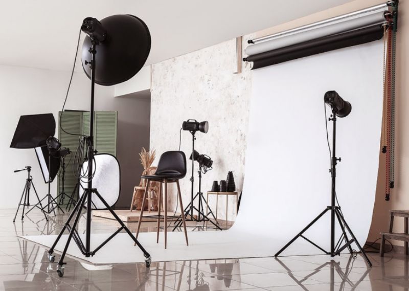 Thiết bị studio được trang bị đầy đủ