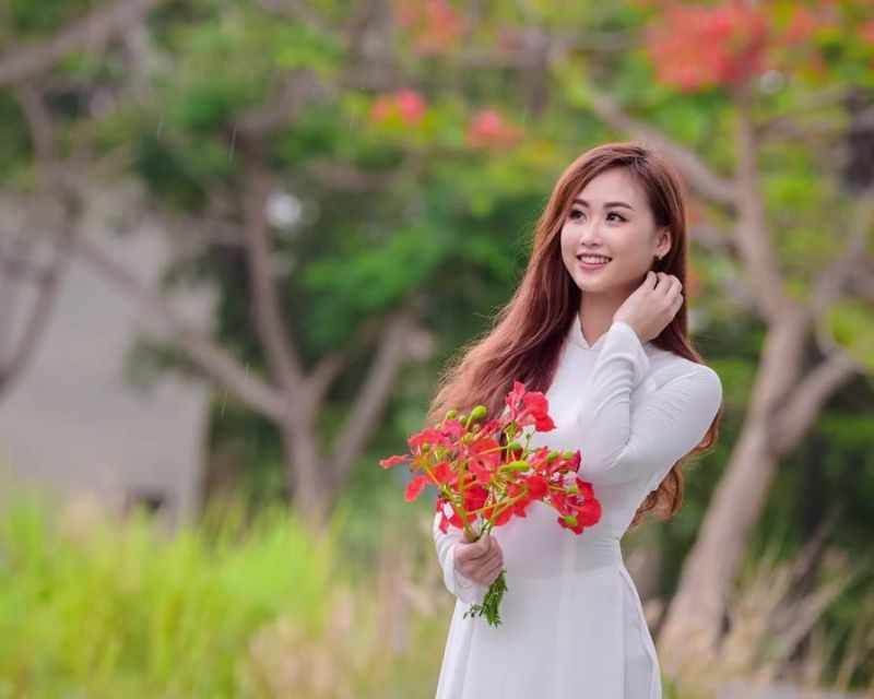 chụp áo dài ở Huế