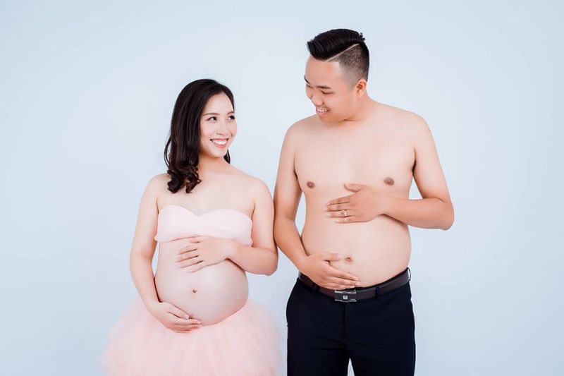 chụp ảnh mẹ bầu ở Huế -2