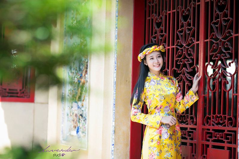 Chụp hình áo dài cổ phục Huế-4