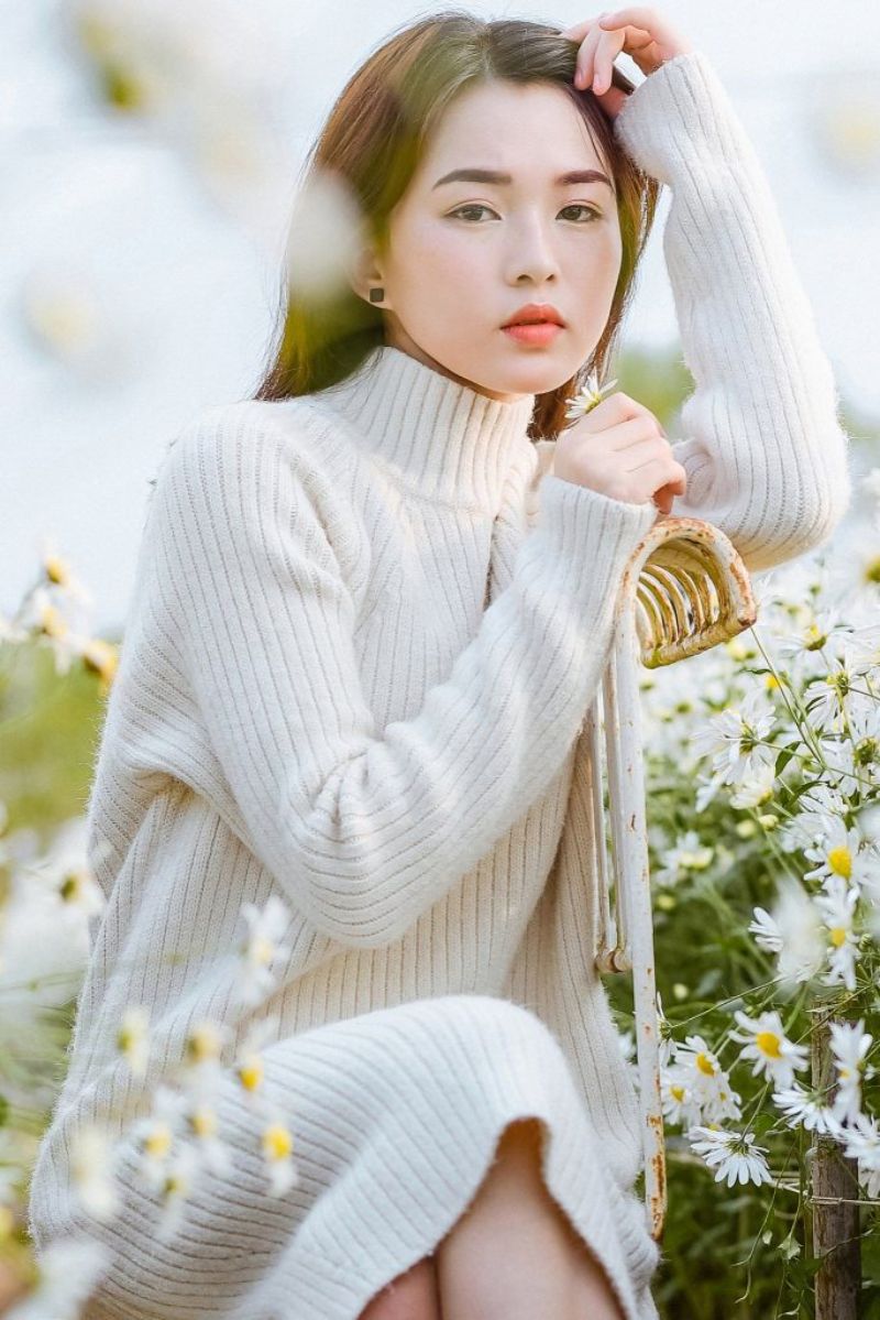 chụp chân dung cô gái đẹp