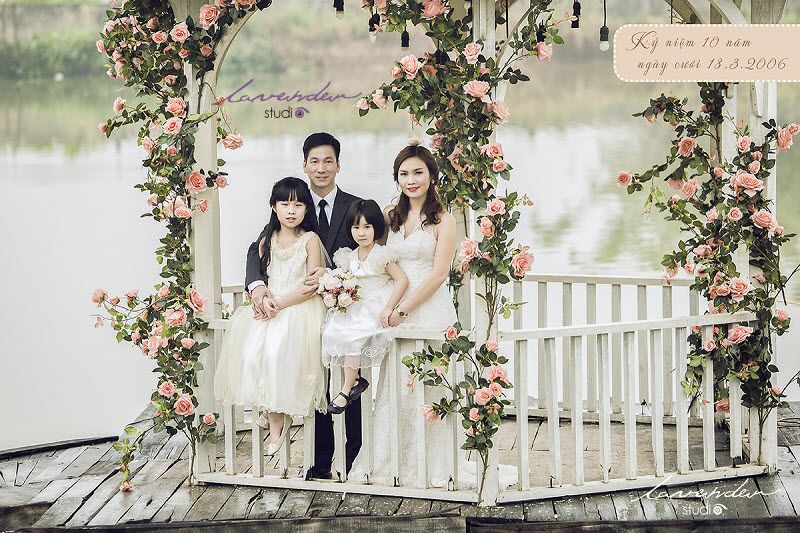 chụp hình kỷ niệm ngày cưới