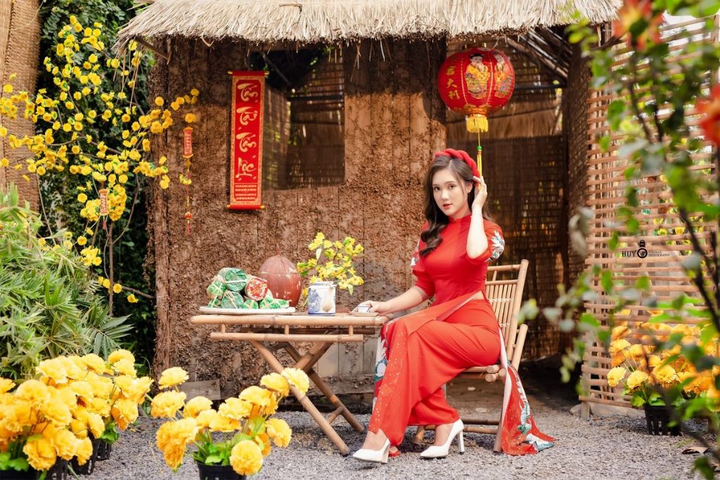 địa chỉ chụp hình Tết với áo dài ở TPHCM mang vẻ đẹp riêng