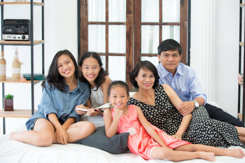 Giá gói chụp ảnh gia đình đẹp và rẻ tại Hà Nội