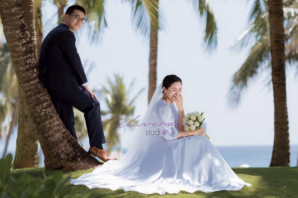 Chụp ảnh cưới ngoại cảnh ở bãi biển Đà Nẵng