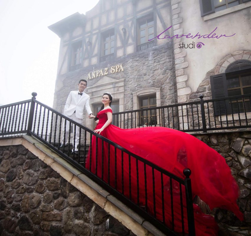 Chụp ảnh cưới đẹp ở Bà Nà Hills Đà Nẵng