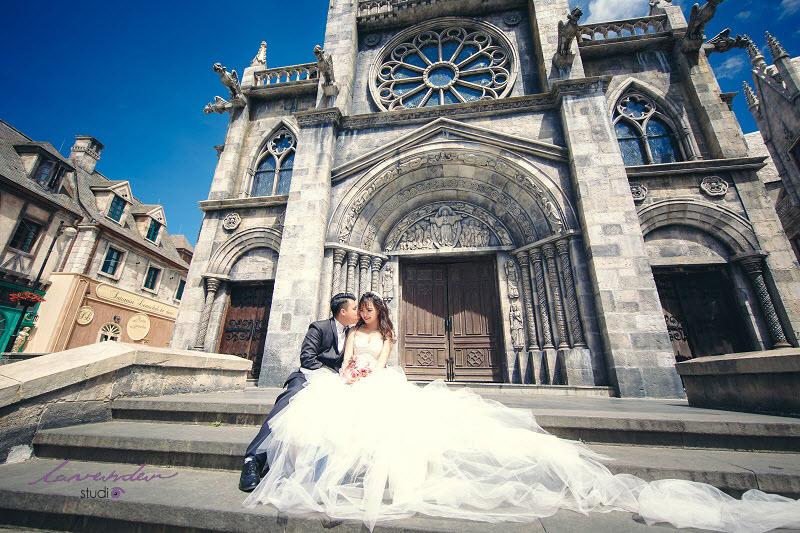 Dịch vụ chụp ảnh cưới ở Bà nà Hills Đà Nẵng