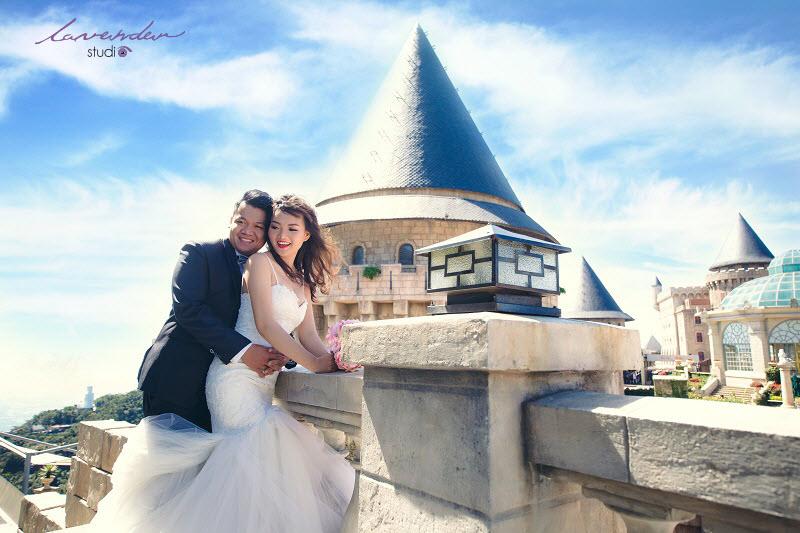 Giá gói chụp cưới ở trên Bà Nà Hills Đà Nẵng