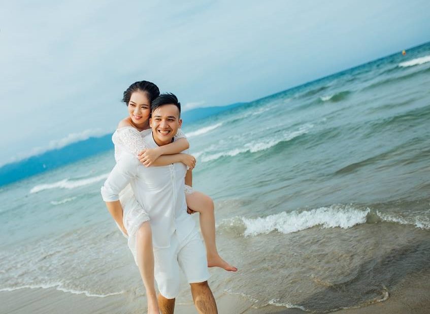 chụp hình couple nghệ thuật đáng yêu dễ thương