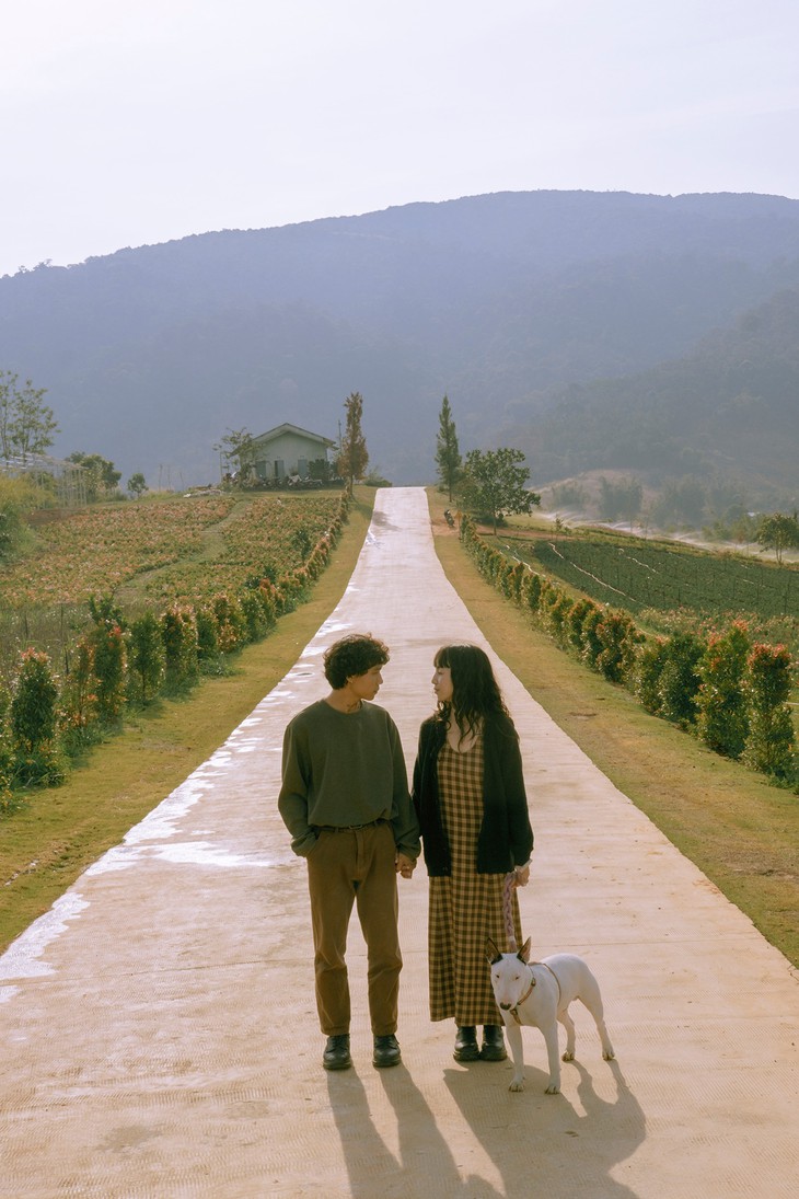 studio chụp ảnh couple Tết tại Đà Lạt năm 2025