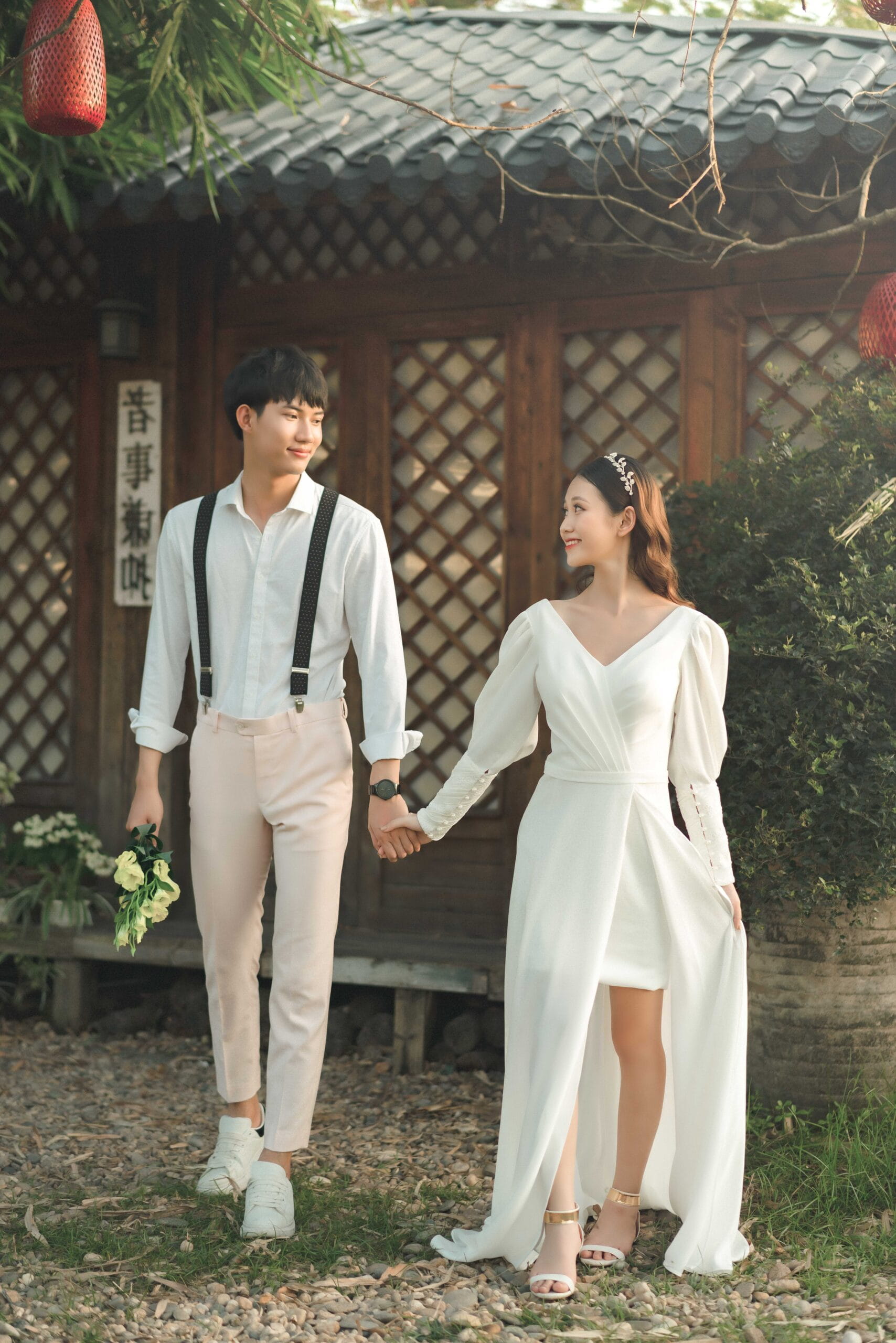 chụp hình couple nghệ thuật đáng yêu dễ thương