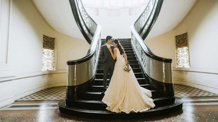 chụp hình cưới hoài cổ ấn tượng tại bảo tàng