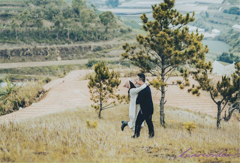 Nên chụp ảnh cưới vào tháng mấy | Chụp ảnh cưới mùa thu tại đồi cỏ vàng