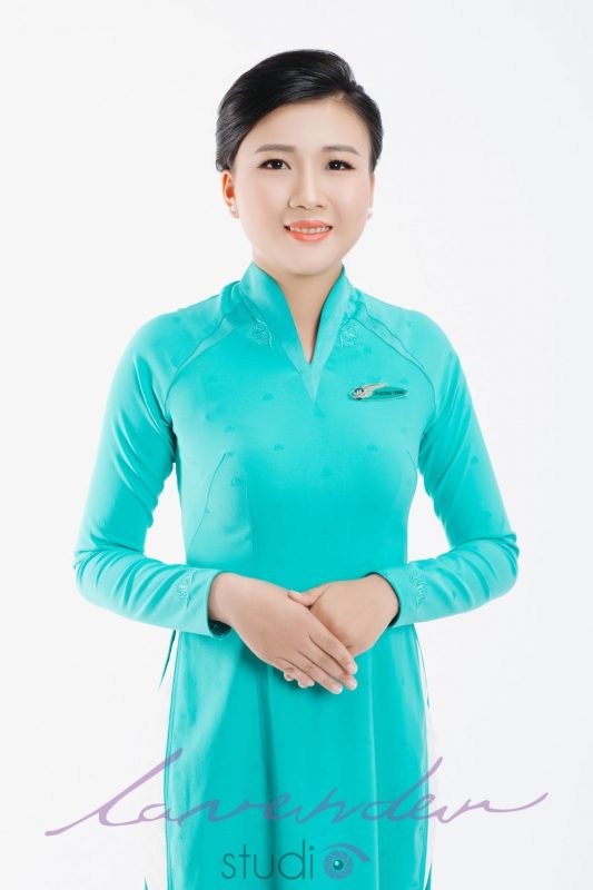 ảnh chân dung CV của nữ tiếp viên