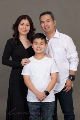 gia đình 3 người