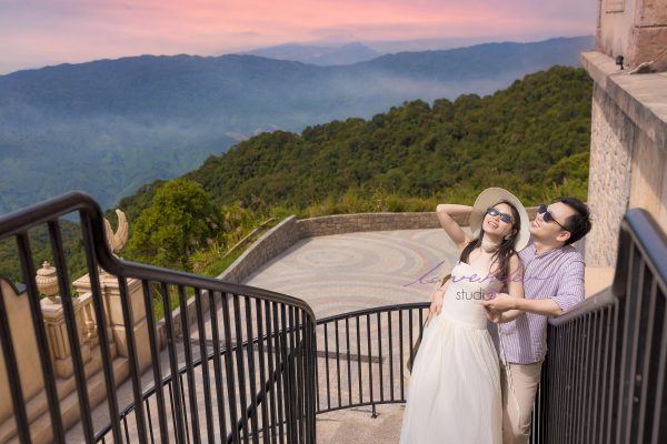 Bí quyết chụp cưới đẹp ở Bà Nà Hills